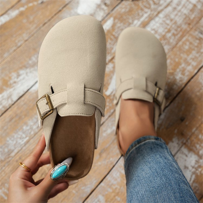Outdoor Lighting Round - Women Slippers New Non Slip Flat