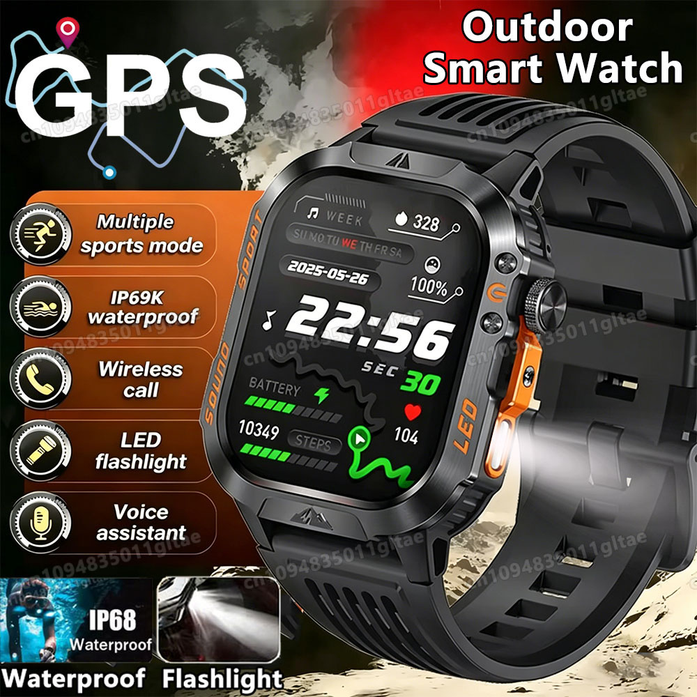 Outdoor Lighting Perspectives - 2026 New Military Smart Watch Men