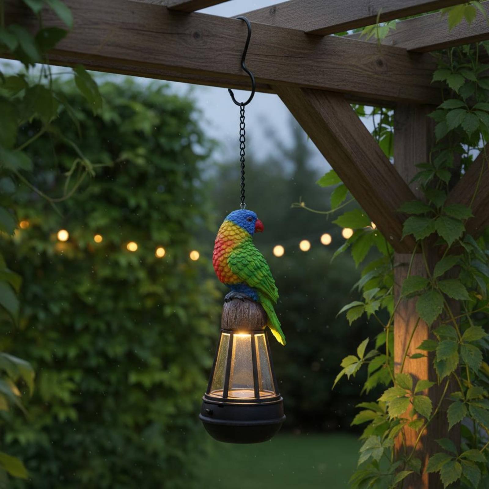 Outdoor Lighting Ip65 - Solar Avian Hanging Lamp Weather Resistant