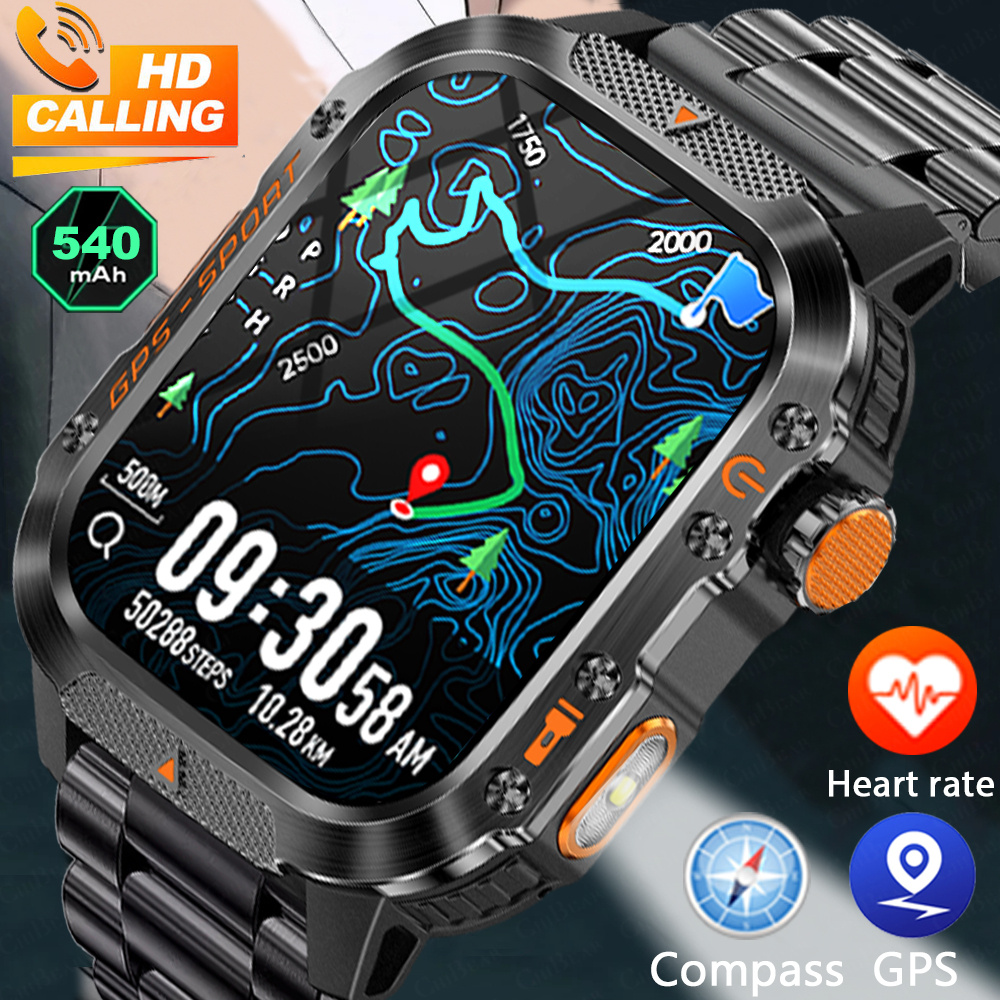 Outdoor Lighting Perspectives - 2025 New Military Outdoor Smart Watch