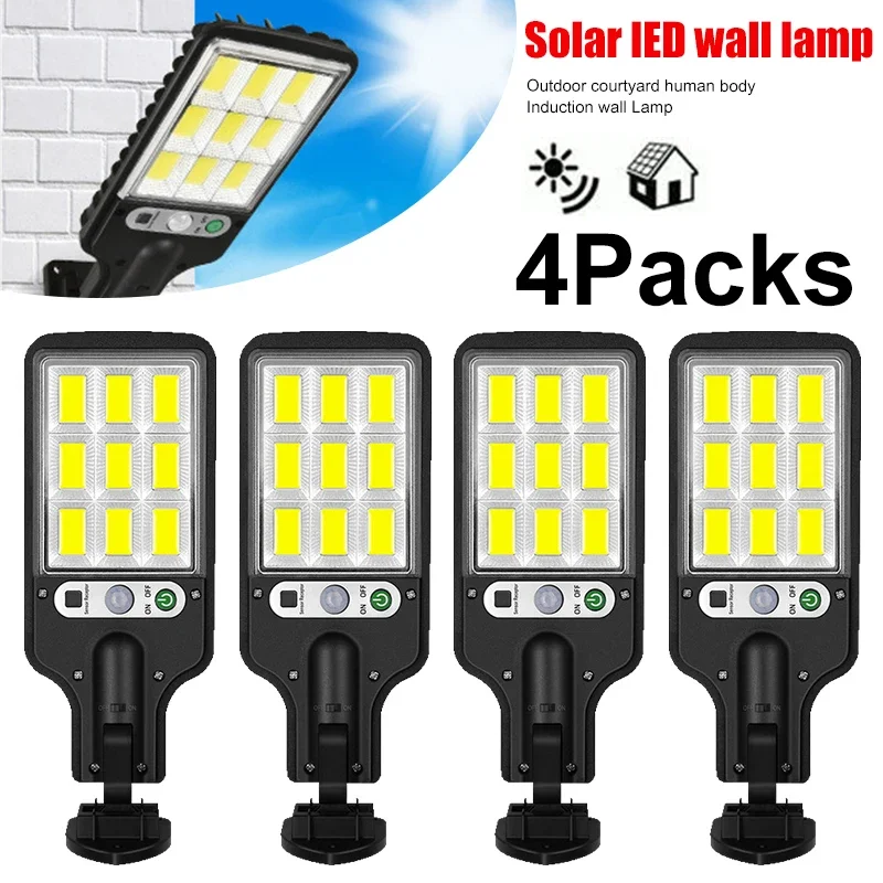 Outdoor Lighting Landscape - Powerful LED Solar Outdoor Courtyard Wall