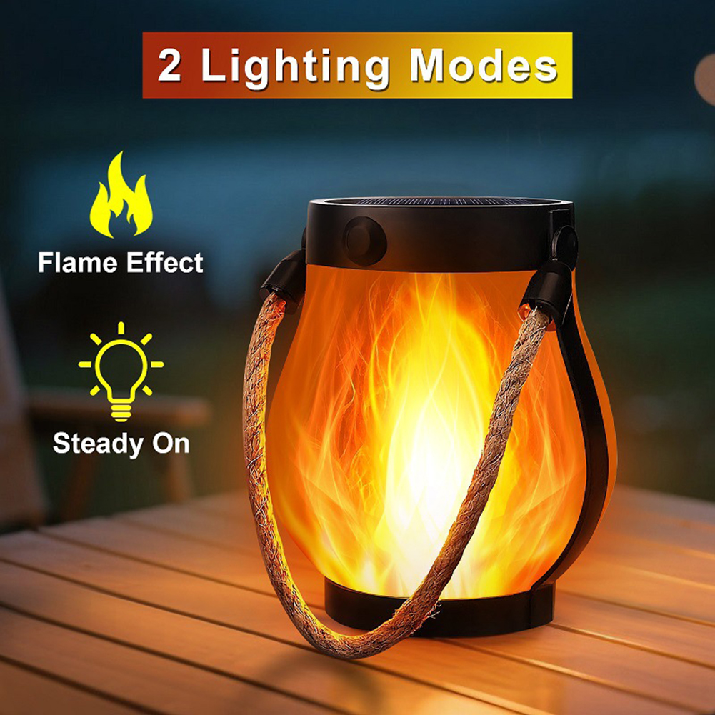 Outdoor Lighting Ip65 - USB Rechargeable Camping Light Solar Flame