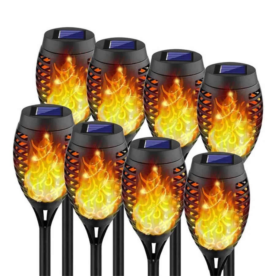 Solar Path Light - Waterproof Solar Led Flame Torch Light