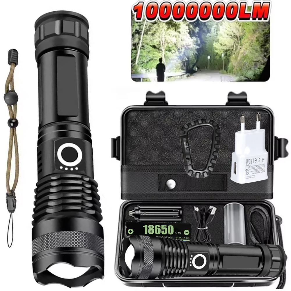 Outdoor Lighting Landscape - High Power LED Flashlight Rechargeable 5