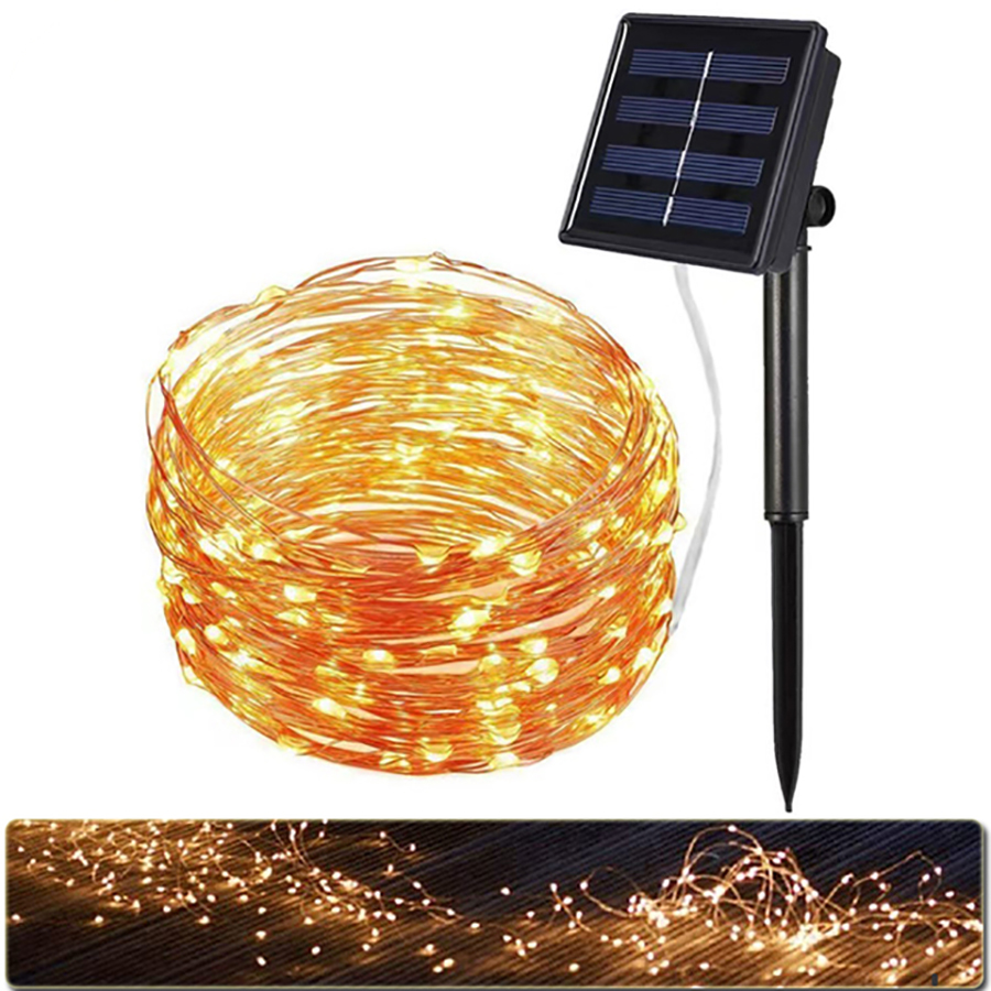 Solar Path Light - Outdoor LED Solar String Fairy Lights