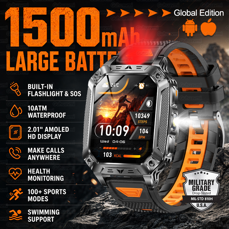 New 1500mAh Military Outdoor S - Outdoor Lighting Perspectives ulasan dan harga