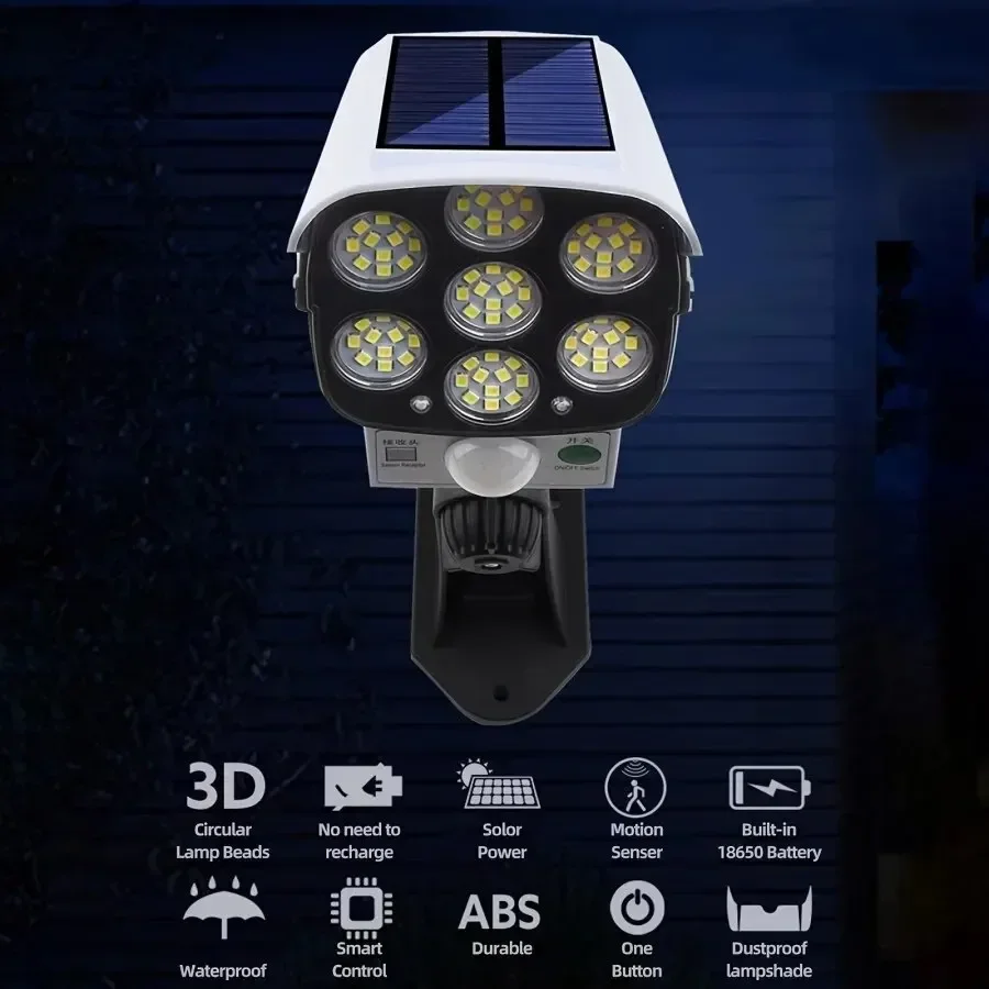 Outdoor Motion Sensor Solar Li - Outdoor Lighting Wireless ulasan dan harga