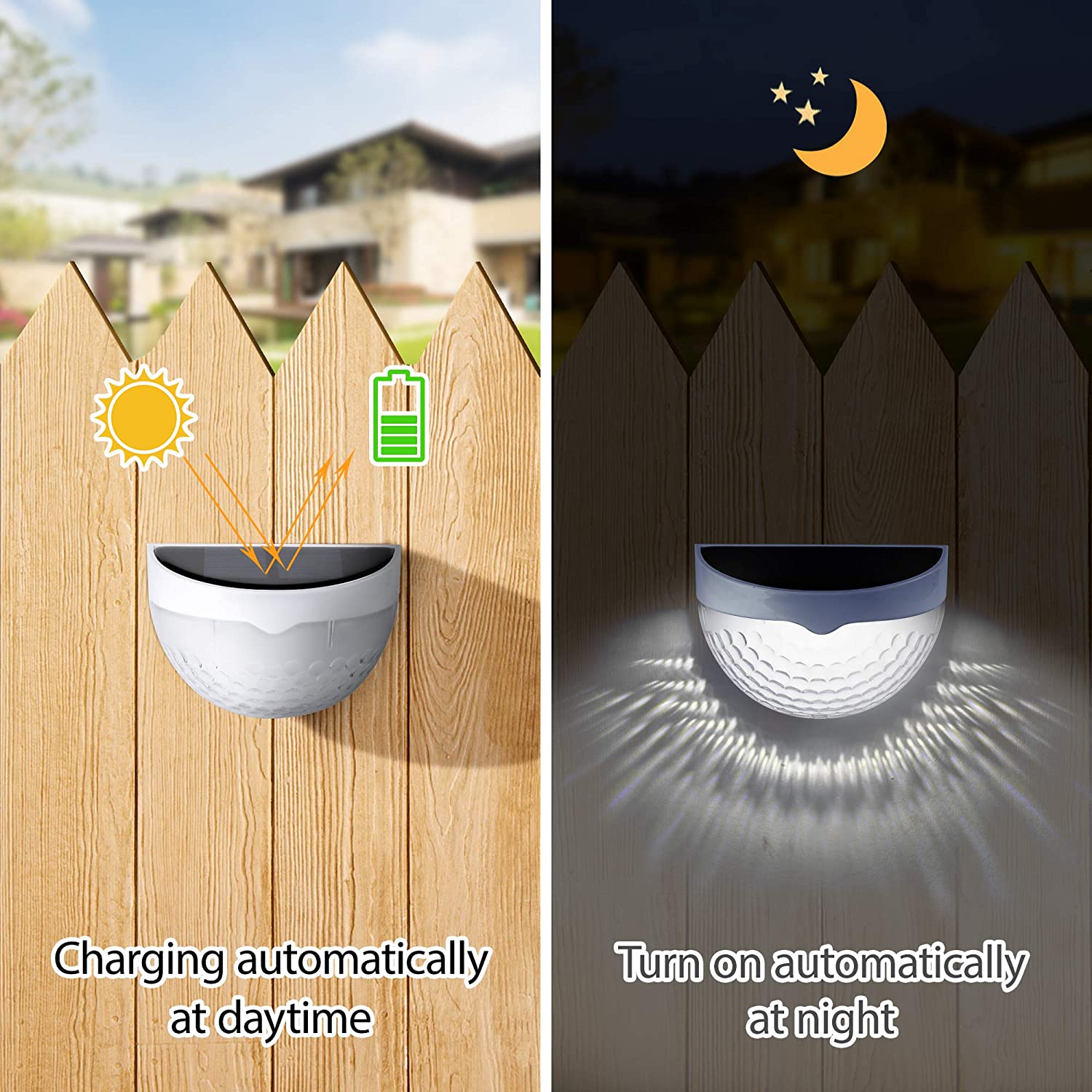 LED Solar Light Outdoor Wall L - Outdoor Lighting Sconce ulasan dan harga