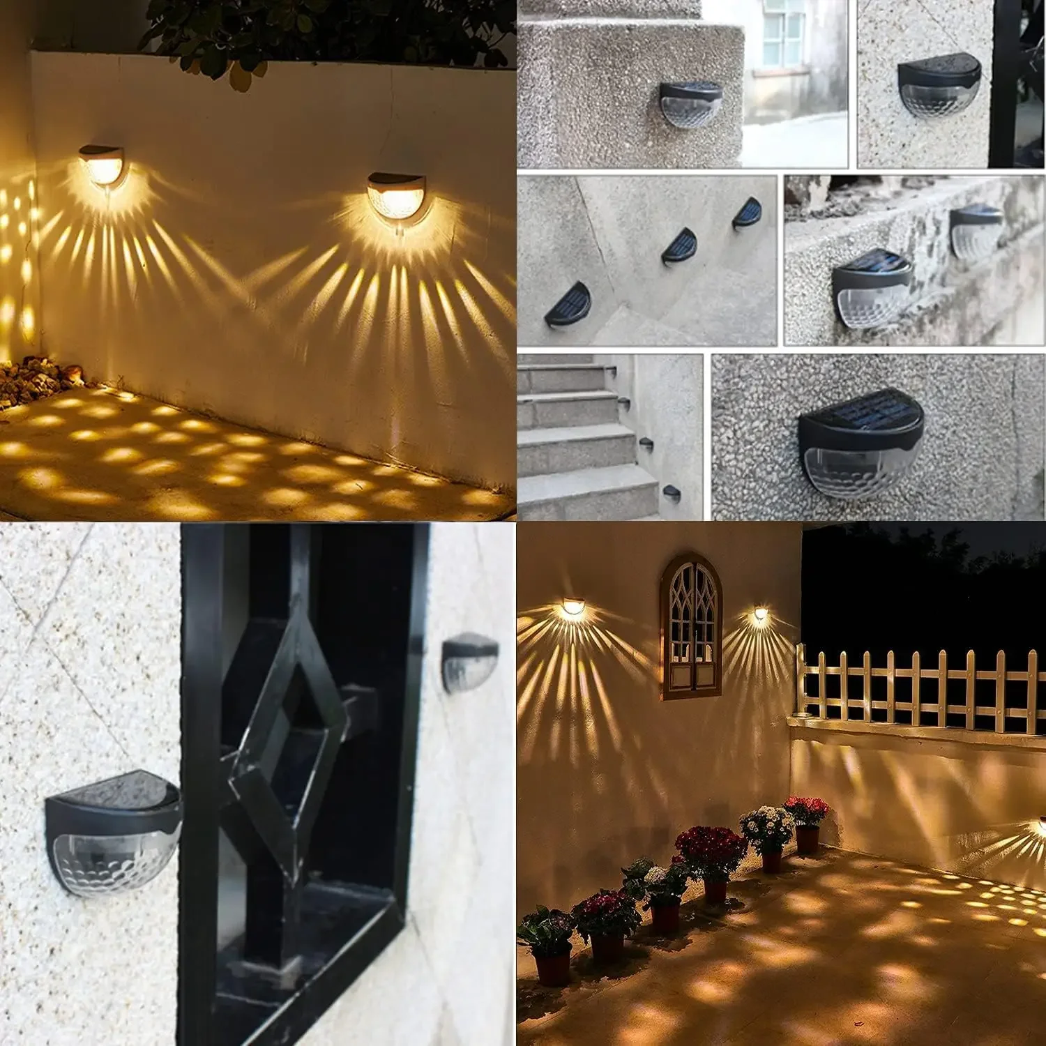 LED Solar Light Outdoor Wall L - Outdoor Lighting Sconce ulasan dan harga
