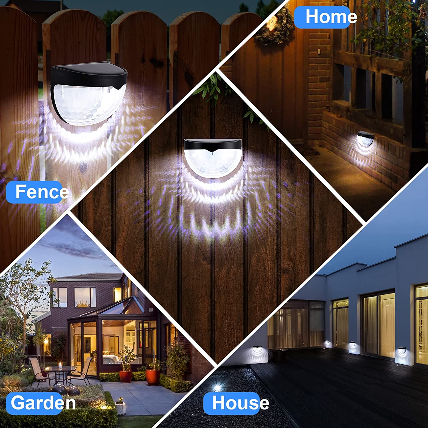 LED Solar Light Outdoor Wall L - Outdoor Lighting Sconce ulasan dan harga