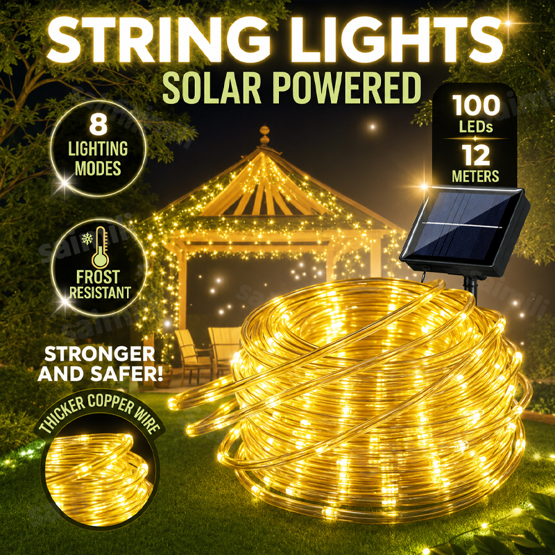 LED String Lights Garden Outdo - Outdoor Lighting Sconce ulasan dan harga