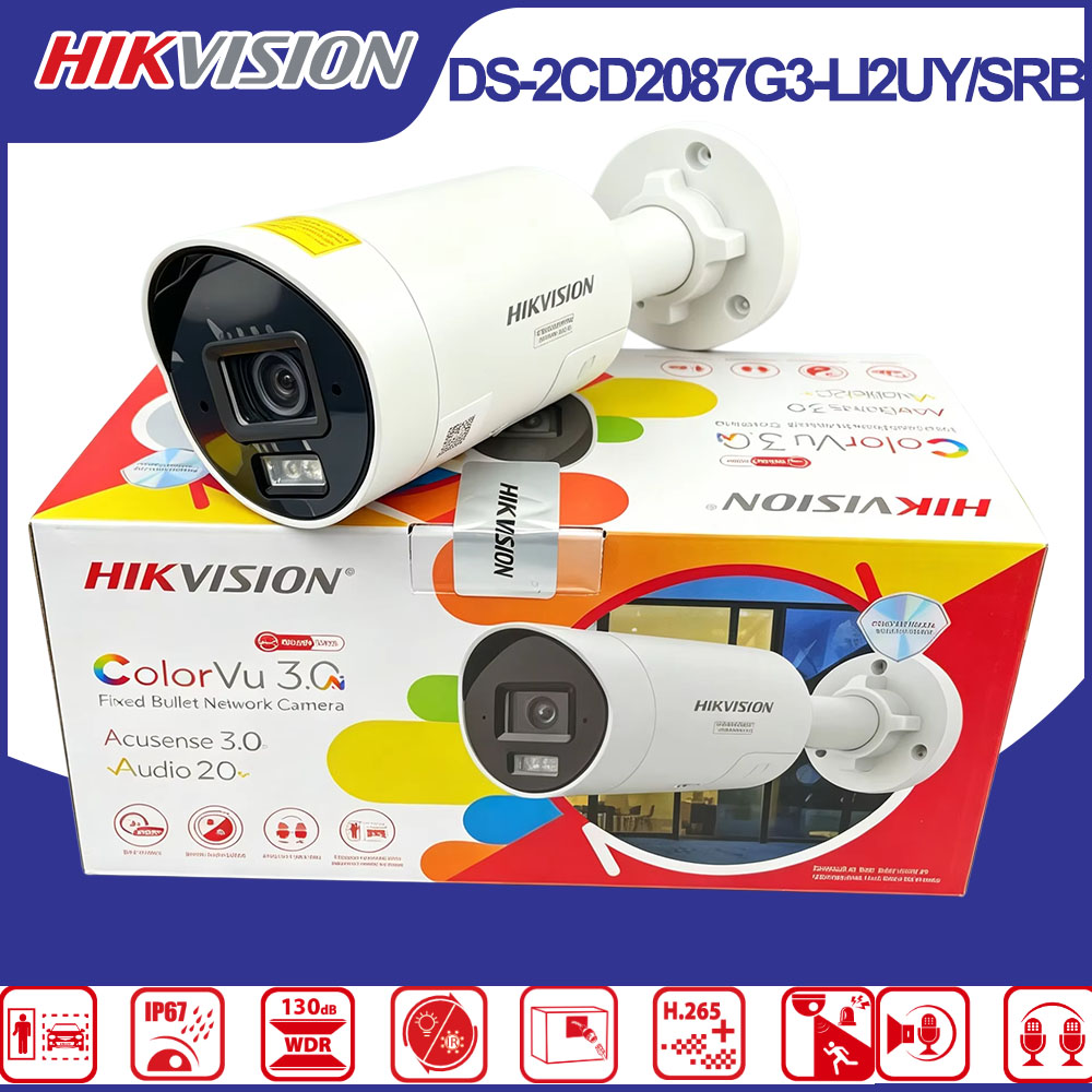 Hikvision DS-2CD2087G3-LI2UY/S - Outdoor Lighting Mains Powered ulasan dan harga