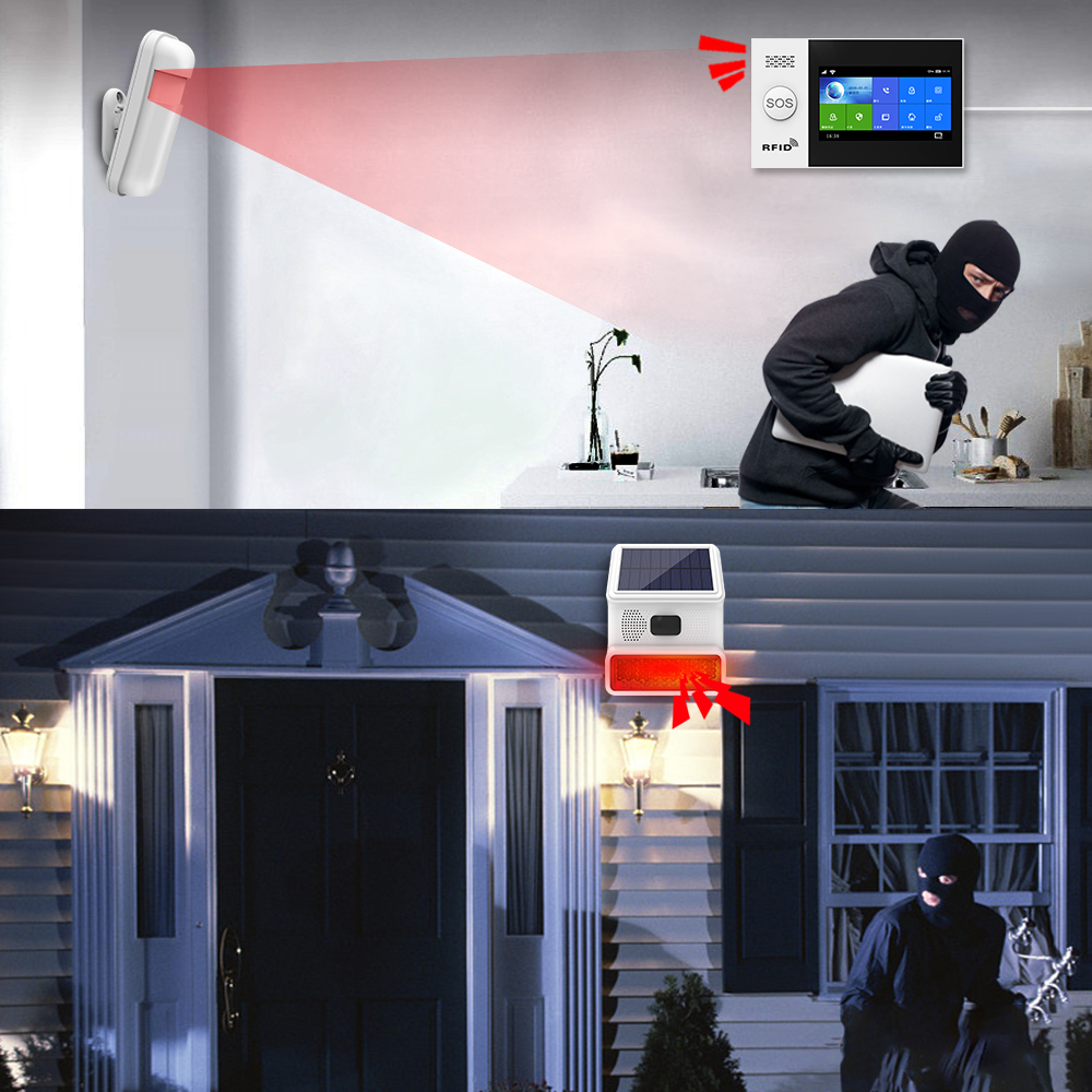 Outdoor Alarm Horn 433MHZ Wire - Outdoor Lighting Wireless ulasan dan harga