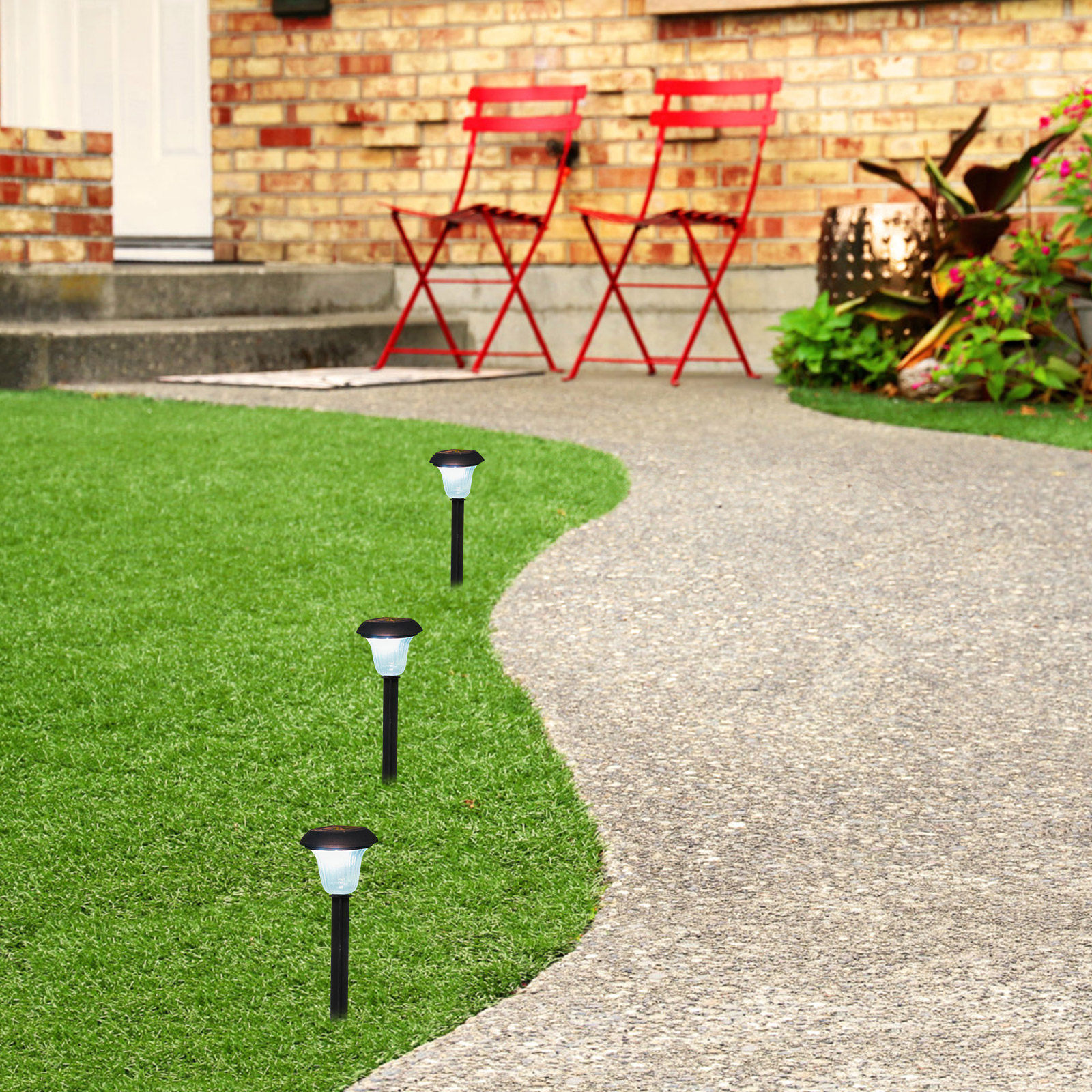 10Pcs Lawn Light Accessories P - Solar Path Light ulasan dan harga
