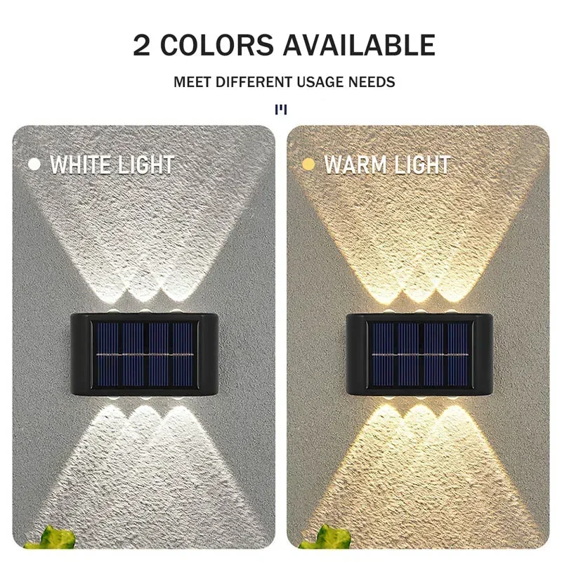 COB Solar Wall Lamp Outdoor Wa - Outdoor Lighting Sconce ulasan dan harga