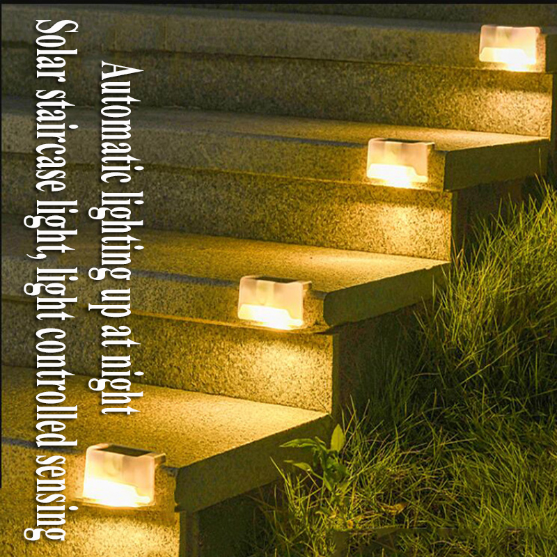 4PCS Solar Deck Light Outdoor  - Solar Path Light ulasan dan harga