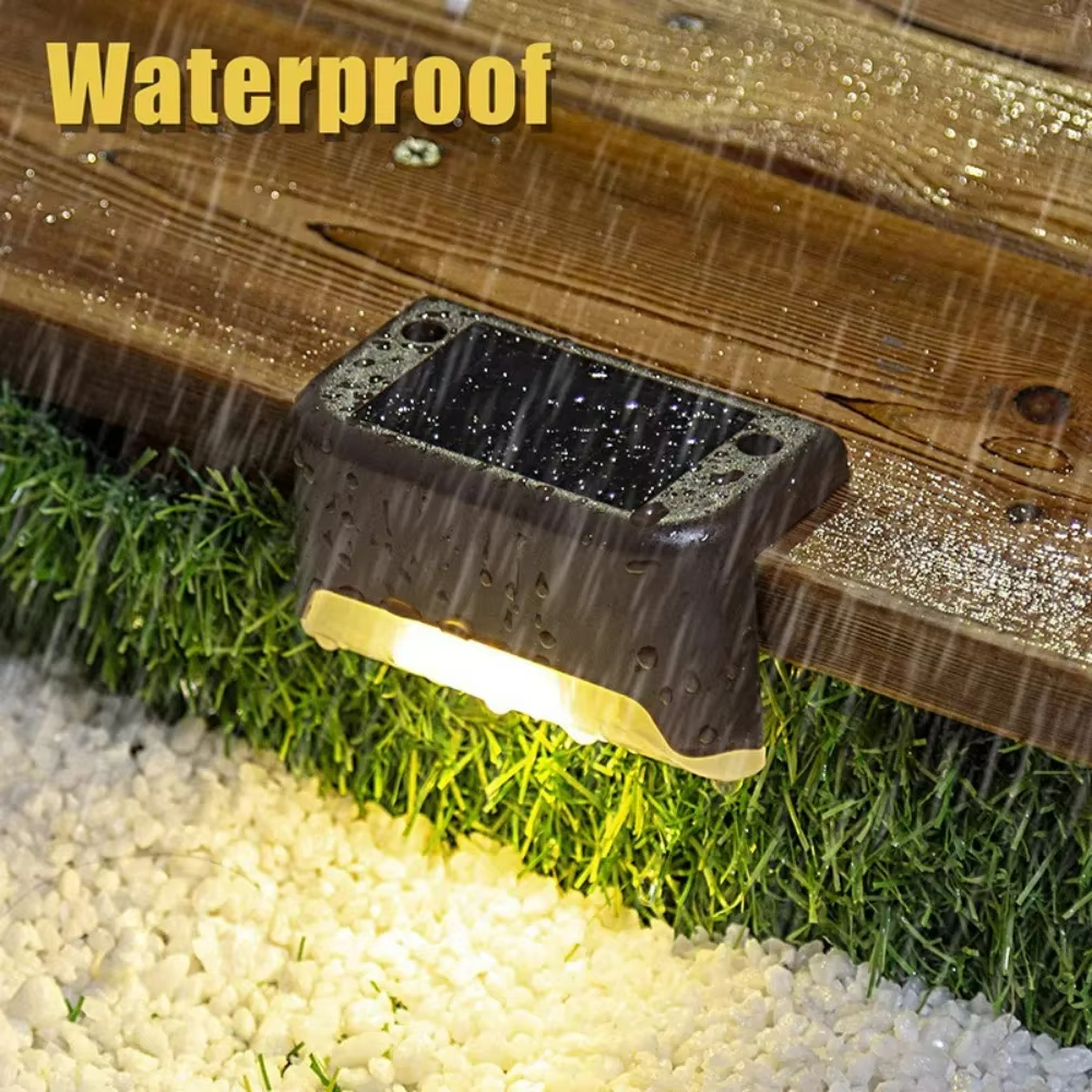 4PCS Solar Deck Light Outdoor  - Solar Path Light ulasan dan harga