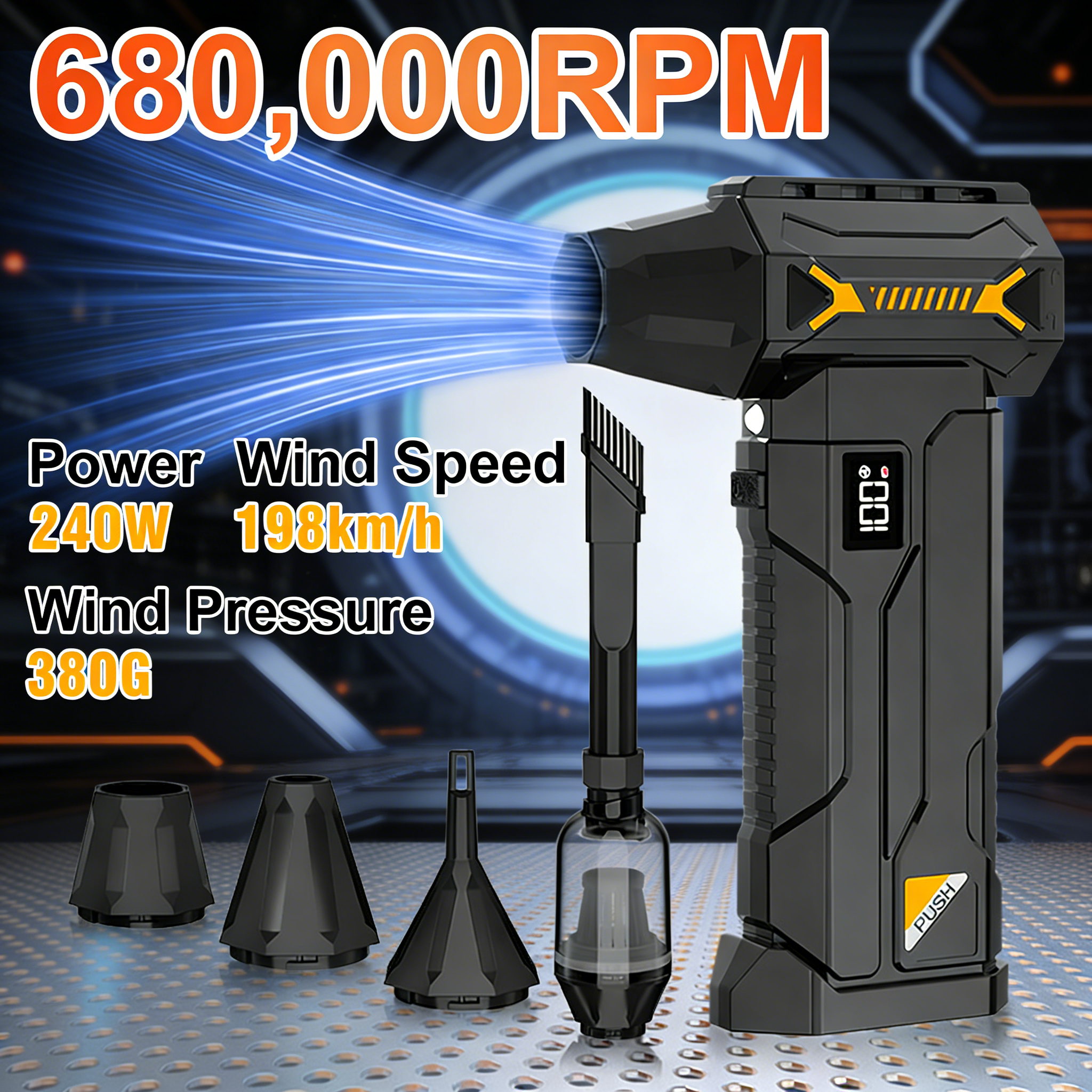 2026 New Wireless Turbo Fan Br - Outdoor Lighting Wireless ulasan dan harga