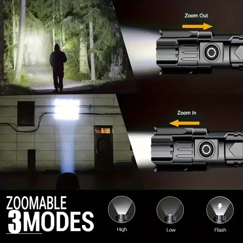 Super Bright LED Flashlight US - Zinc Outdoor Lighting ulasan dan harga