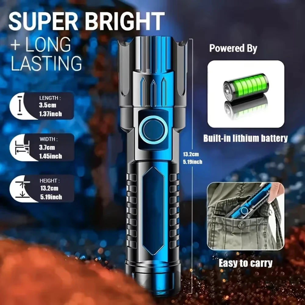 Super Bright LED Flashlight US - Zinc Outdoor Lighting ulasan dan harga
