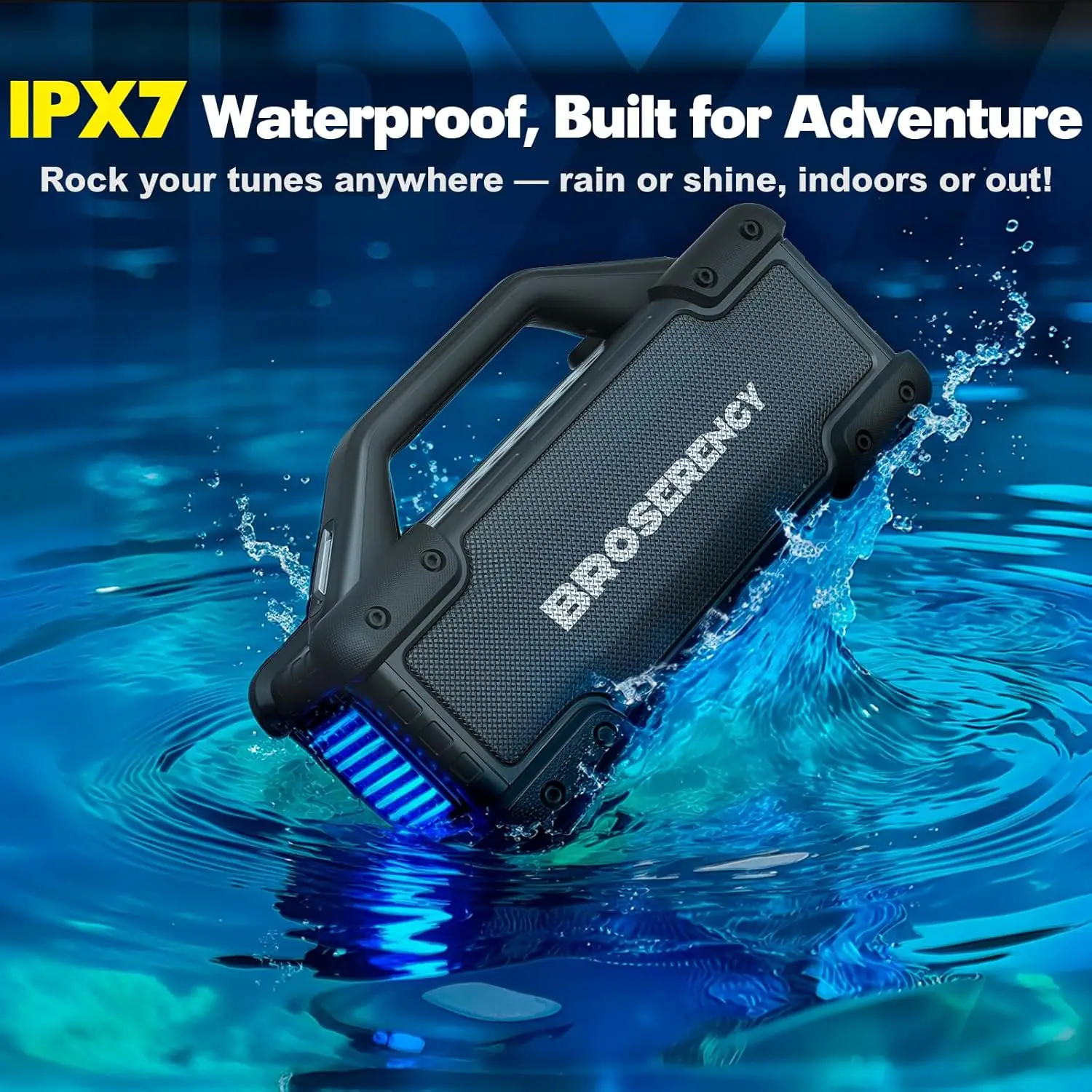 Portable Bluetooth Speaker Wir - Outdoor Lighting Wireless ulasan dan harga