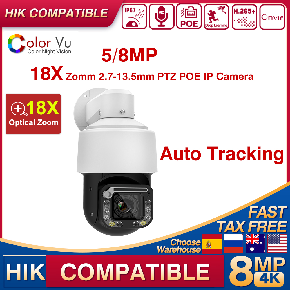 Hikvision Compatible 4K 8MP PO - Outdoor Lighting Mains Powered ulasan dan harga