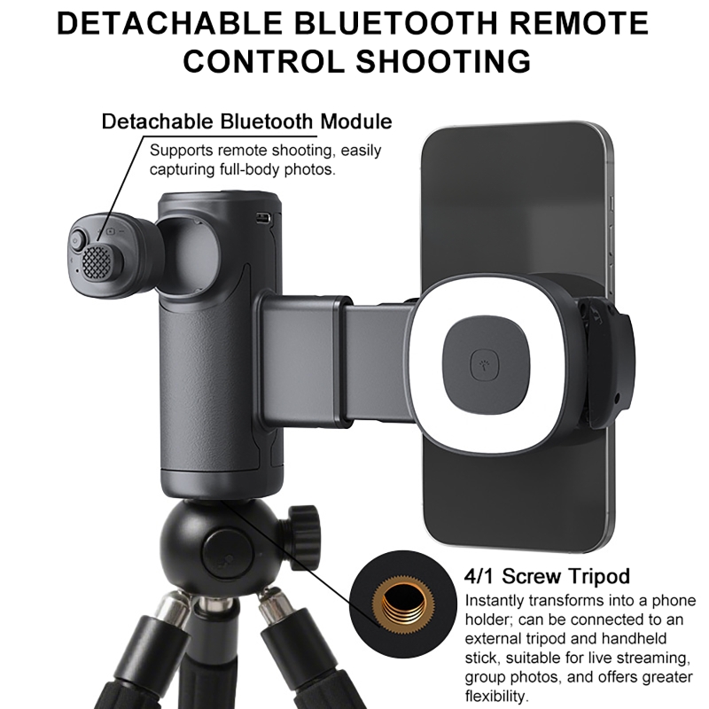Bluetooth Selfie Handle with F - Outdoor Lighting For Photography ulasan dan harga