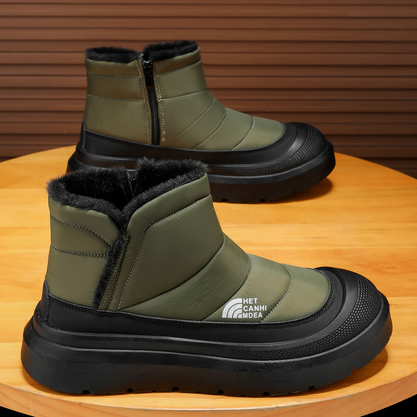 Winter Shoes Men 2026  Fur War - Outdoor Lighting Round ulasan dan harga