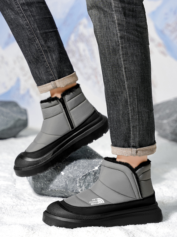 Winter Shoes Men 2026  Fur War - Outdoor Lighting Round ulasan dan harga
