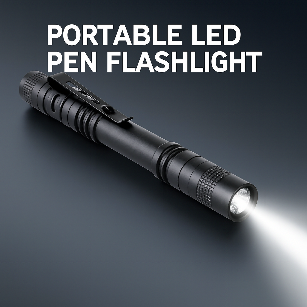 Portable Mini LED Pen Flashlig - Zinc Outdoor Lighting ulasan dan harga