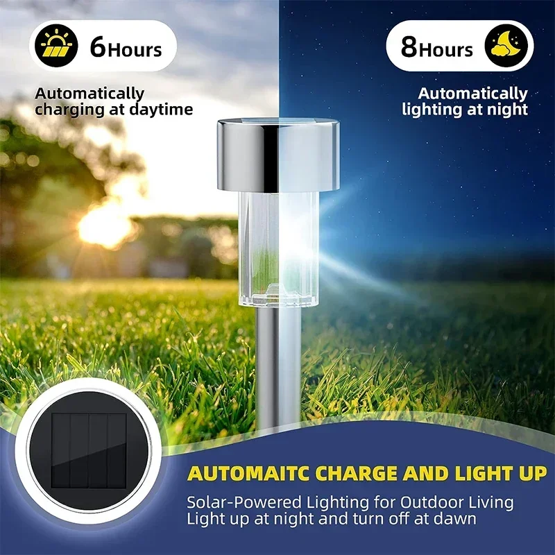 Solar Outdoor Lights Garden La - Solar Path Light ulasan dan harga