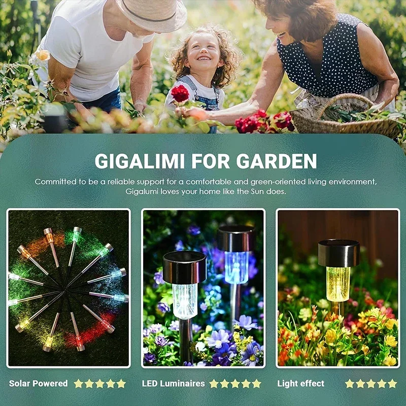 Solar Outdoor Lights Garden La - Solar Path Light ulasan dan harga