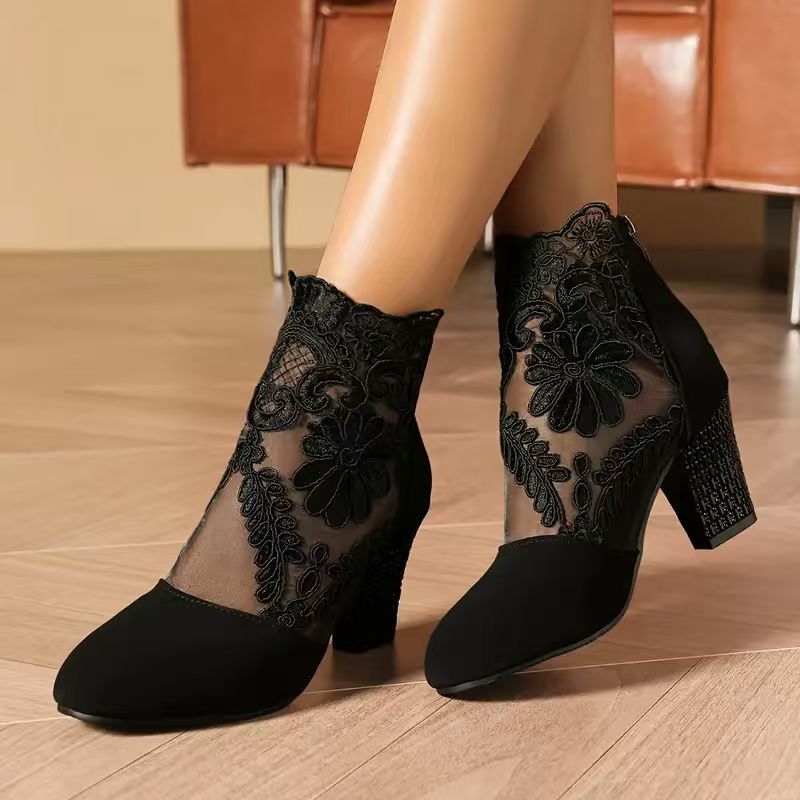 Women Spring Summer Boots Tren - Outdoor Lighting Round ulasan dan harga
