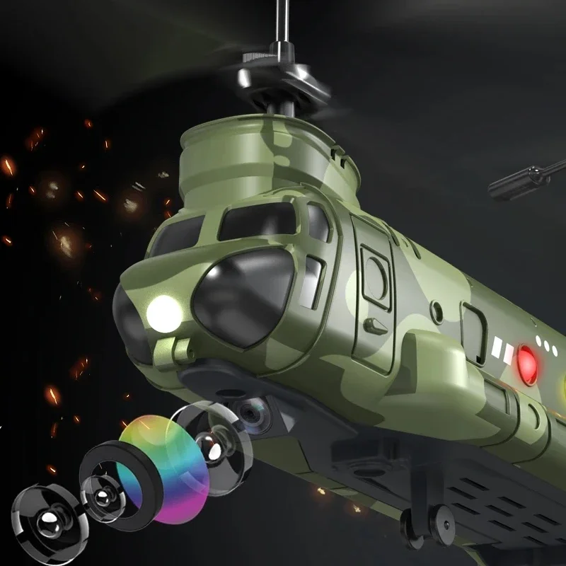 480P Camera RC Helicopter LED  - Outdoor Lighting For Photography ulasan dan harga