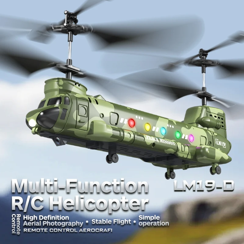 480P Camera RC Helicopter LED  - Outdoor Lighting For Photography ulasan dan harga