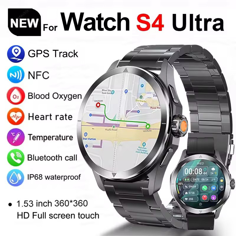 Original S4 Ultra GPS Smart Wa - Outdoor Lighting Perspectives ulasan dan harga