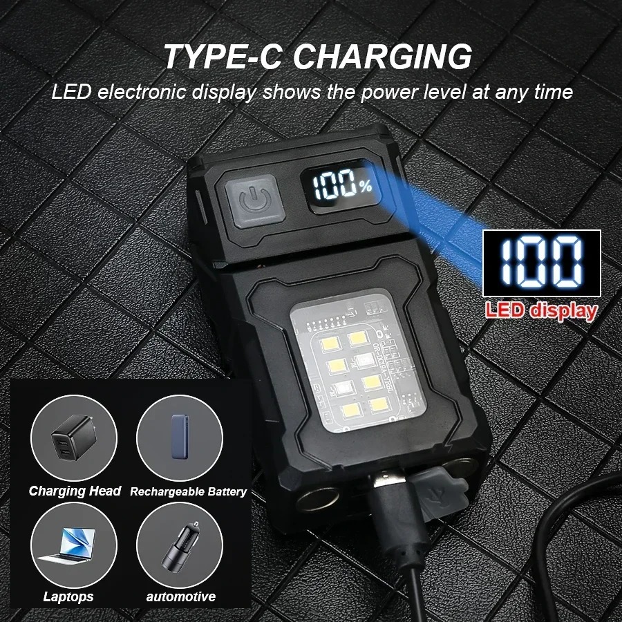 Mini USB Recharge LED Flashlig - Zinc Outdoor Lighting ulasan dan harga