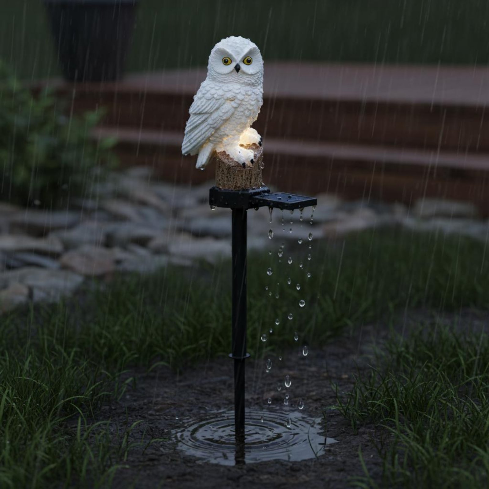 Solar Owl Stake Light Waterpro - Outdoor Lighting Ip65 ulasan dan harga