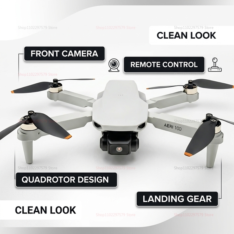 Mini Dronеs Aeri100 8K Profess - Outdoor Lighting For Photography ulasan dan harga