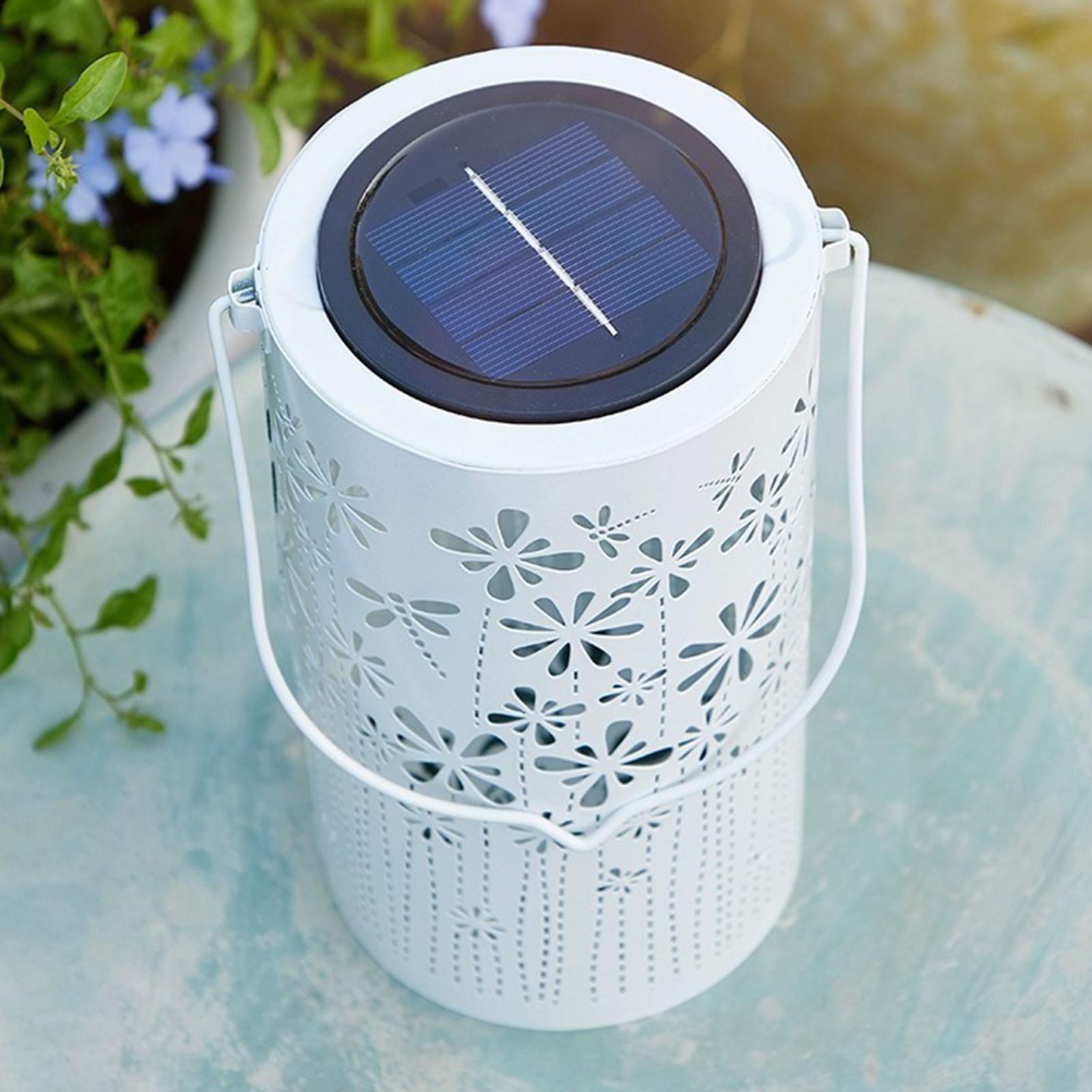 Solar Lanterns Colorful Metal  - Solar Path Light ulasan dan harga