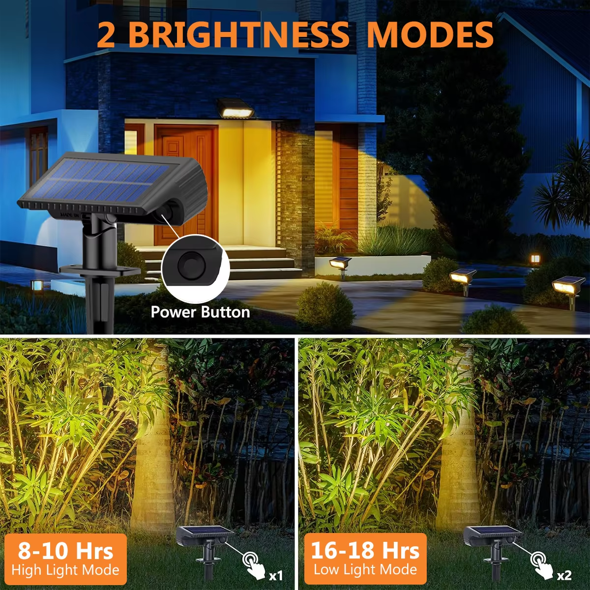 4 Pack Solar Landscape Spot Li - Outdoor Lighting Landscape ulasan dan harga