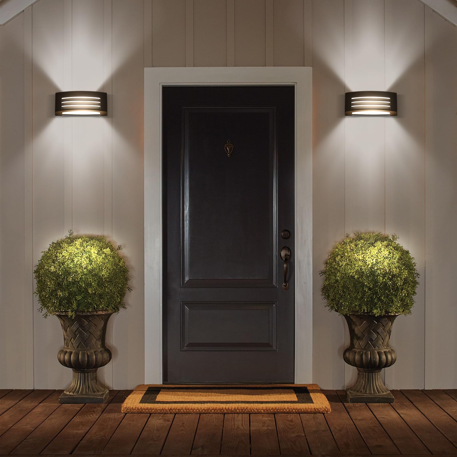 Outdoor Wall Light, Aluminum E - Outdoor Lighting Mains Powered ulasan dan harga