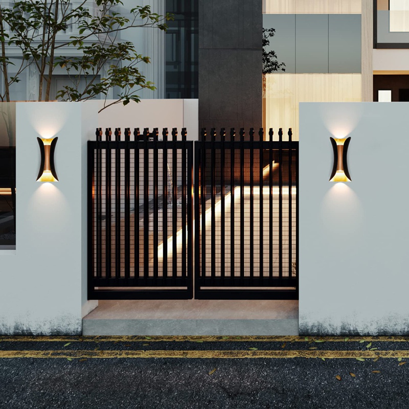 LED Wall Lamp 10W Aluminum IP6 - Outdoor Lighting Sconce ulasan dan harga