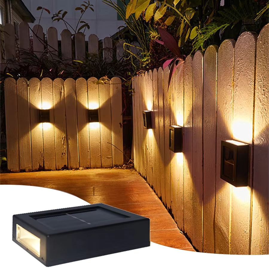 Solar LED Outdoor Light Solar  - Outdoor Lighting Sconce ulasan dan harga