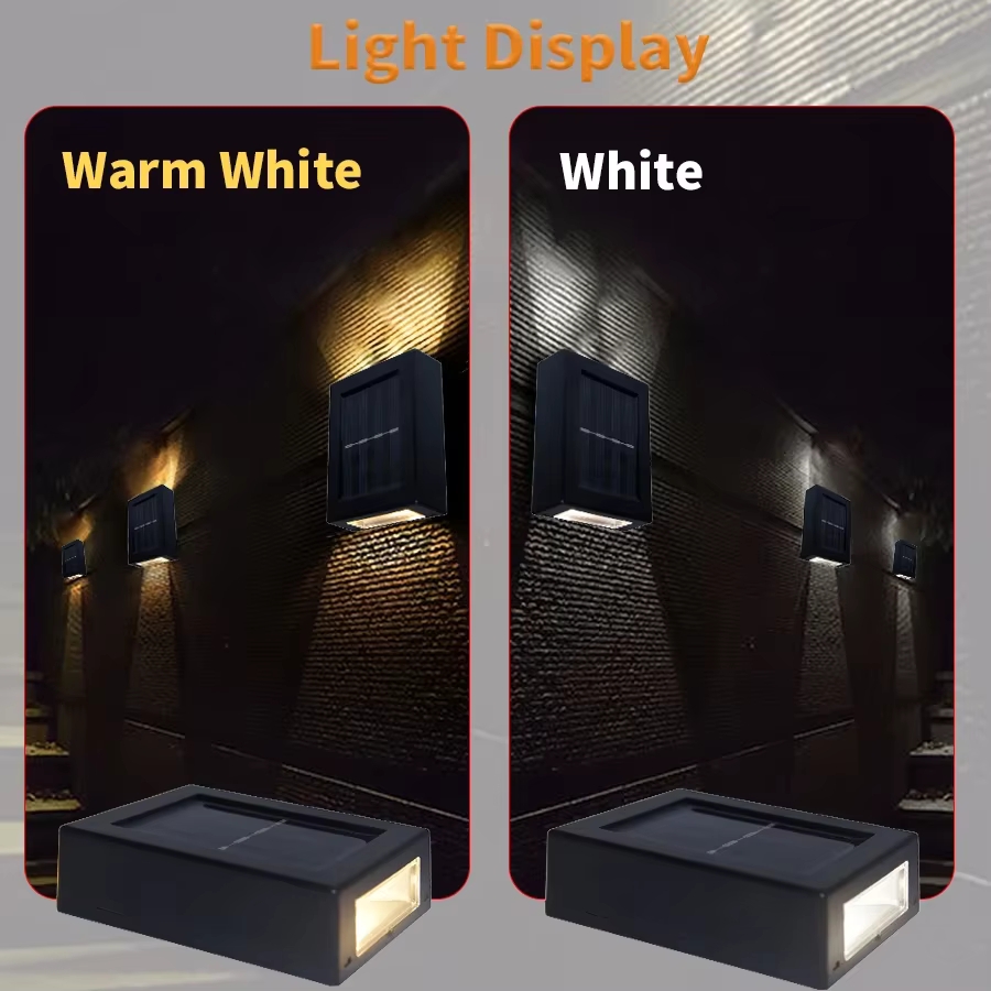 Solar LED Outdoor Light Solar  - Outdoor Lighting Sconce ulasan dan harga