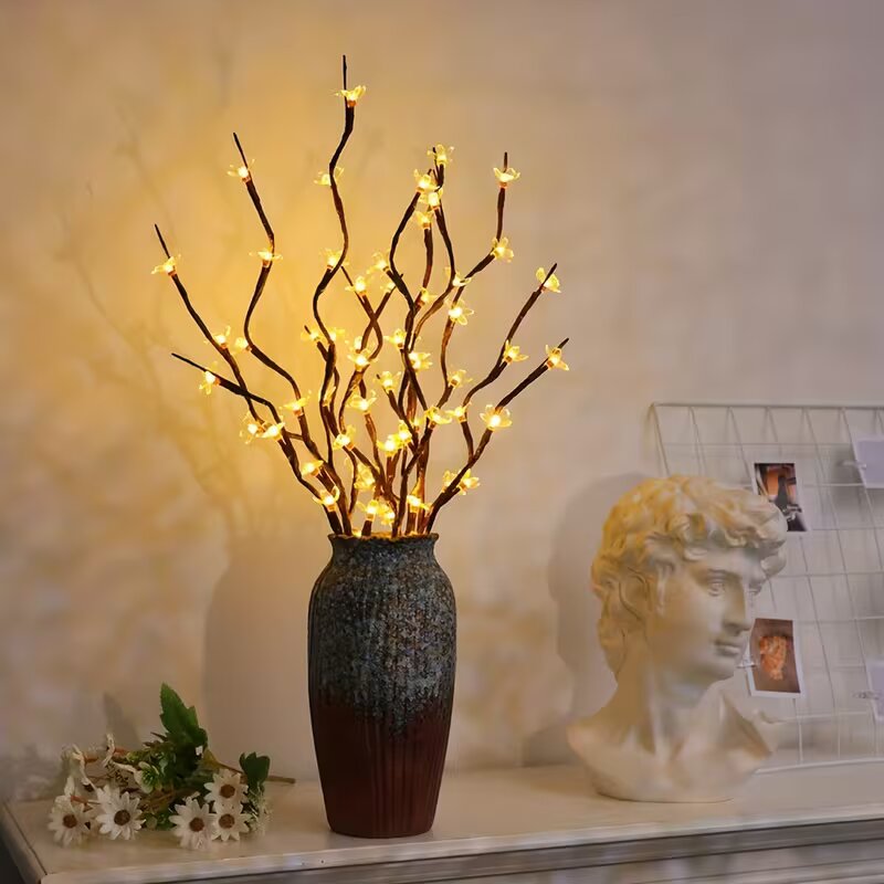 1/2PC 20LED Cherry Blossom Tre - Outdoor Lighting Landscape ulasan dan harga