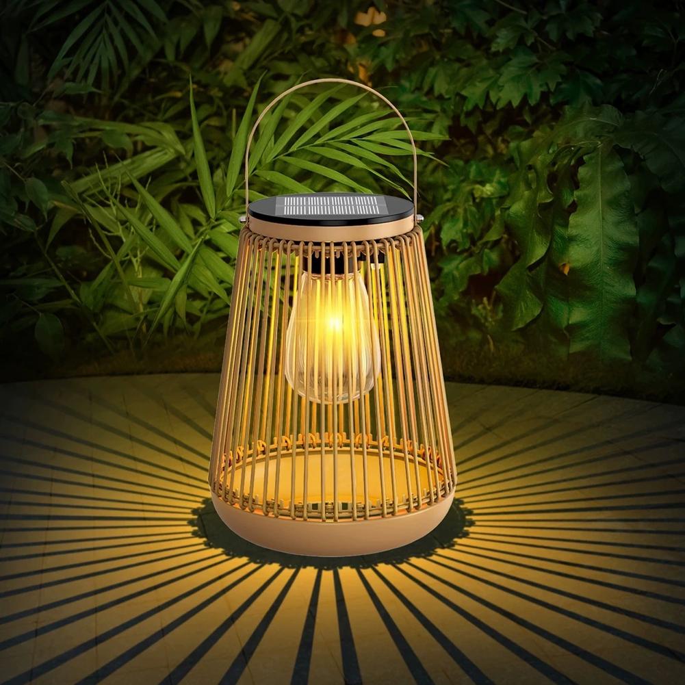 IP65 Waterproof Solar Rattan L - Outdoor Lighting Ip65 ulasan dan harga