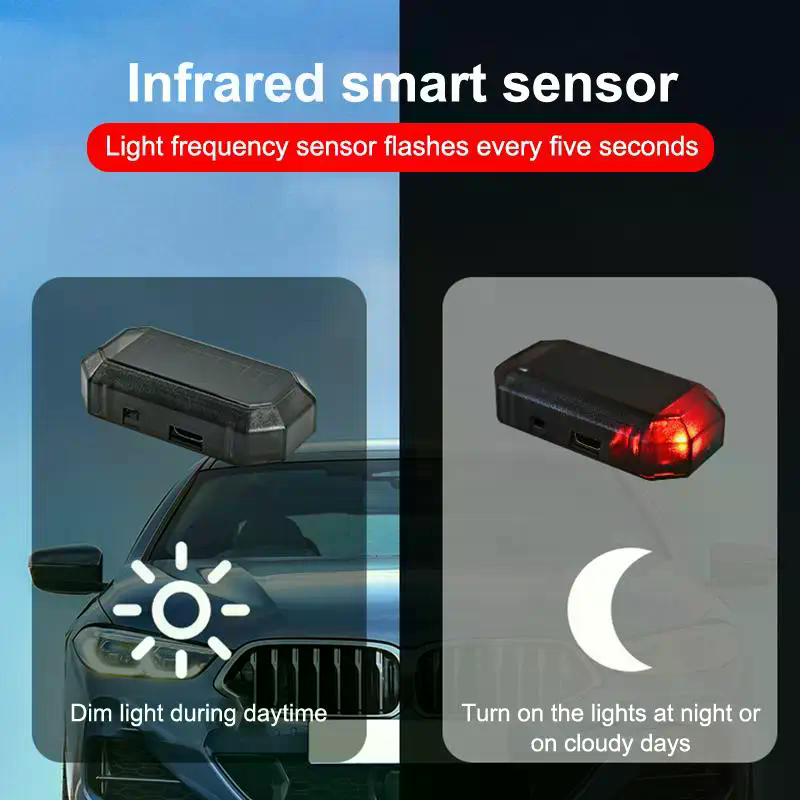 Car Mini LED Solar Power Warni - Outdoor Lighting Wireless ulasan dan harga