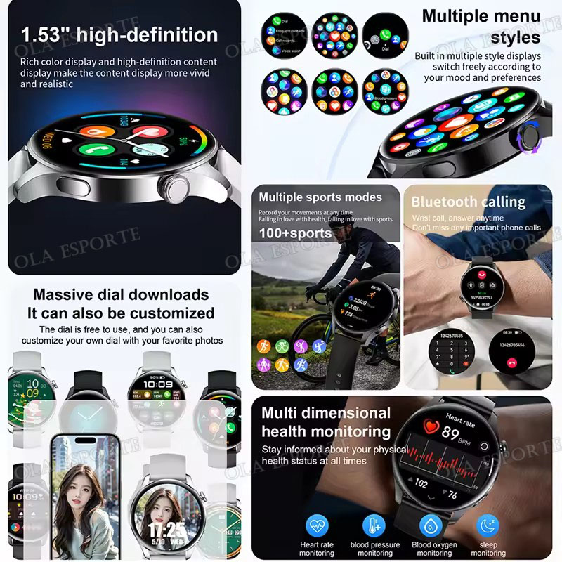New SmartWatch for Men Women B - Outdoor Lighting Perspectives ulasan dan harga