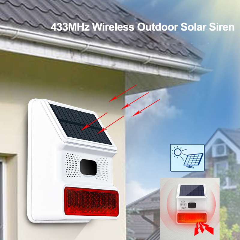 TAIBOAN 433MHZ Wireless Solar  - Outdoor Lighting Wireless ulasan dan harga
